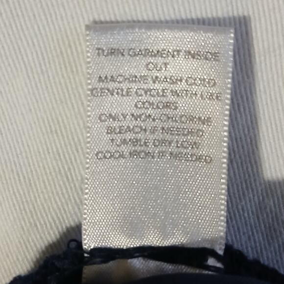 CJ Banks tropical skort with flamingos size 24 navy/white/periwinkle/pink plus - Picture 10 of 12